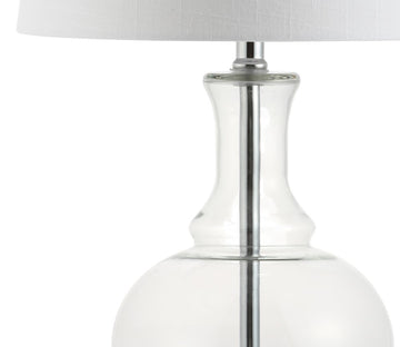 Lavelle 25" Glass LED Table Lamp - JONATHAN Y